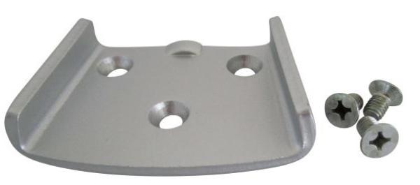 U-Adapter für Diamant-Schleifschuh M6-Anschluss Unterseite